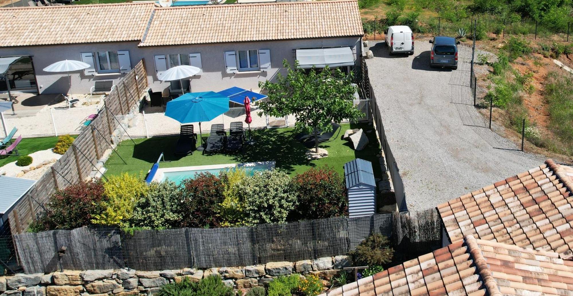 En Ardeche, Gite L'Odyssee Climatise Avec Sa Piscine Privee Et Chauffee جوييوس المظهر الخارجي الصورة